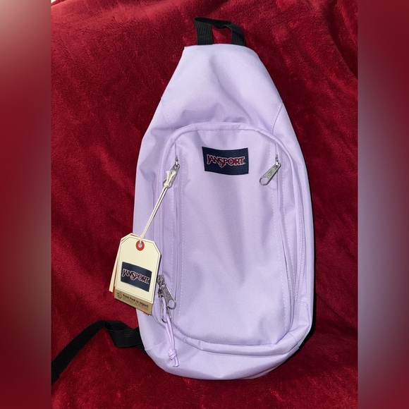 Jansport Handbags - Jansport Move Sling Lilac Purple Bag- NWT
